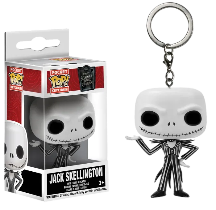 FUN5315 The Nightmare Before Christmas - Jack Skellington Pocket Pop! Keychain - Funko - Titan Pop Culture