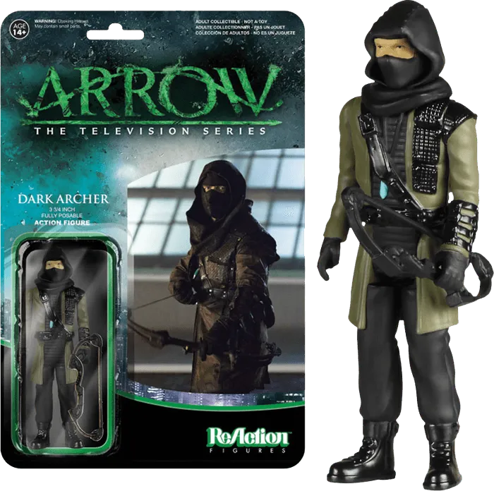 FUN5365 Arrow - Dark Archer ReAction Figure - Funko - Titan Pop Culture