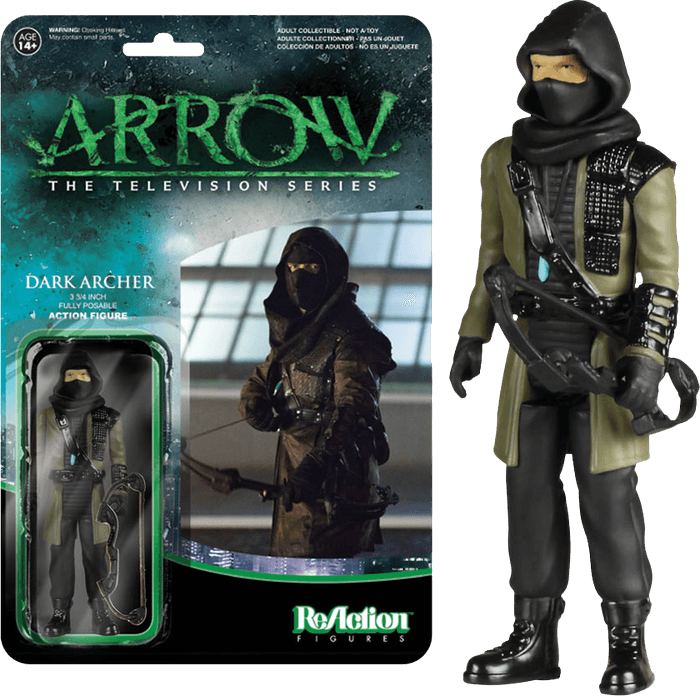 Arrow - Dark Archer ReAction Figure  Funko Titan Pop Culture