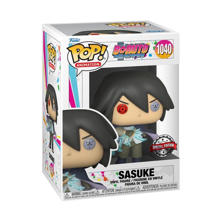 FUN54158 Boruto: Naruto Next Generations - Sasuke Sharingan US Exclusive Pop! Vinyl [RS] - Funko - Titan Pop Culture