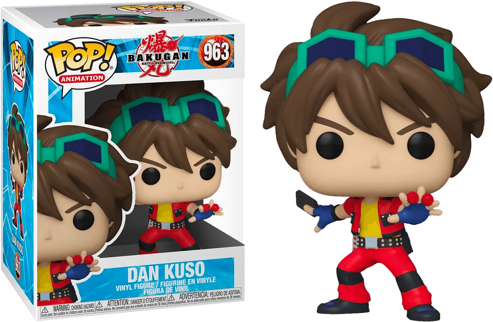 FUN54454 Bakugan - Dan Pop! Vinyl - Funko - Titan Pop Culture