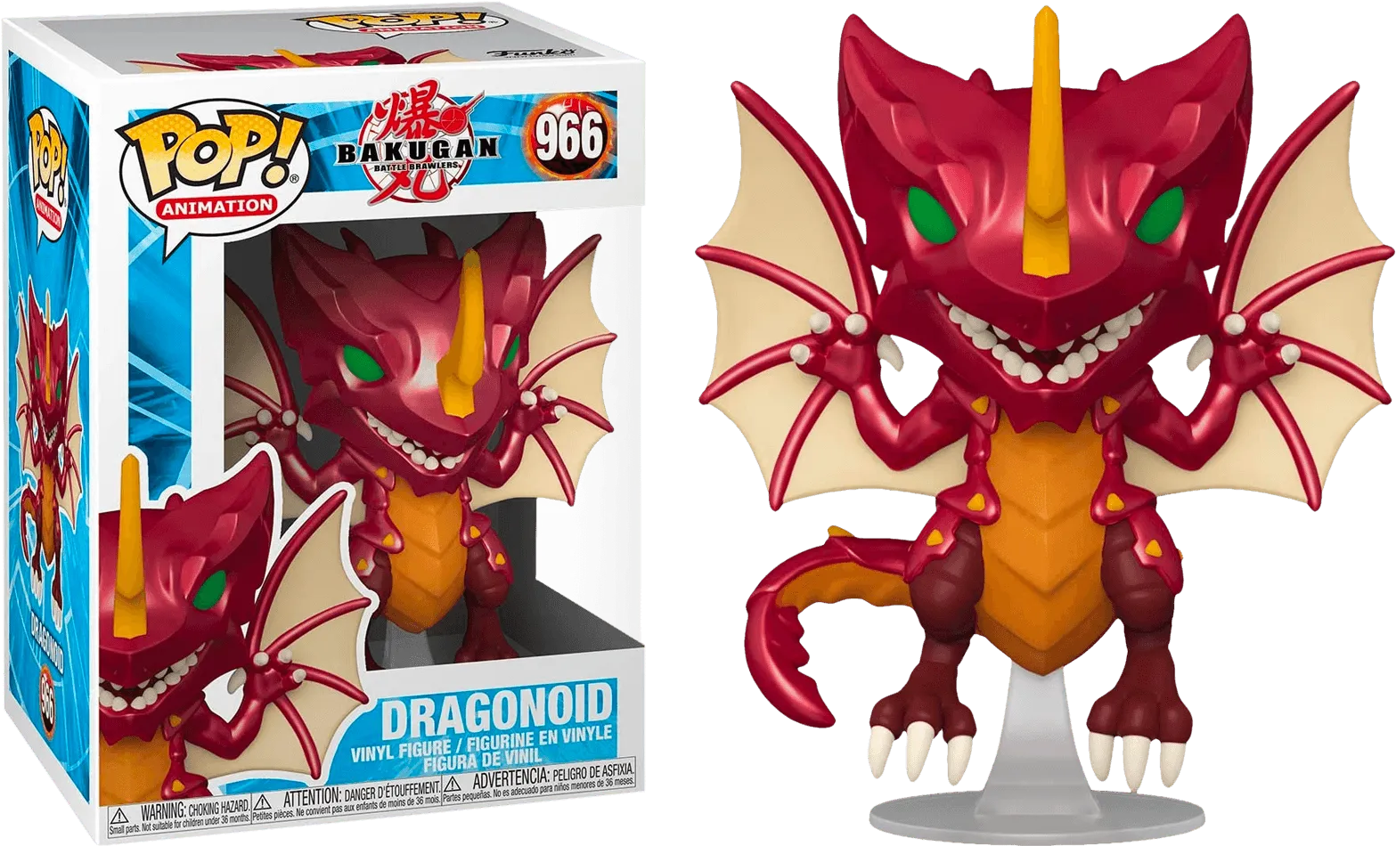 FUN54457 Bakugan - Drago Pop! Vinyl - Funko - Titan Pop Culture