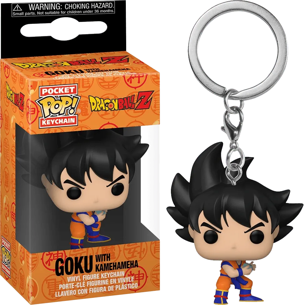 FUN54730 Dragon Ball Z - Goku with Kamehameha Pocket Pop! Keychain - Funko - Titan Pop Culture