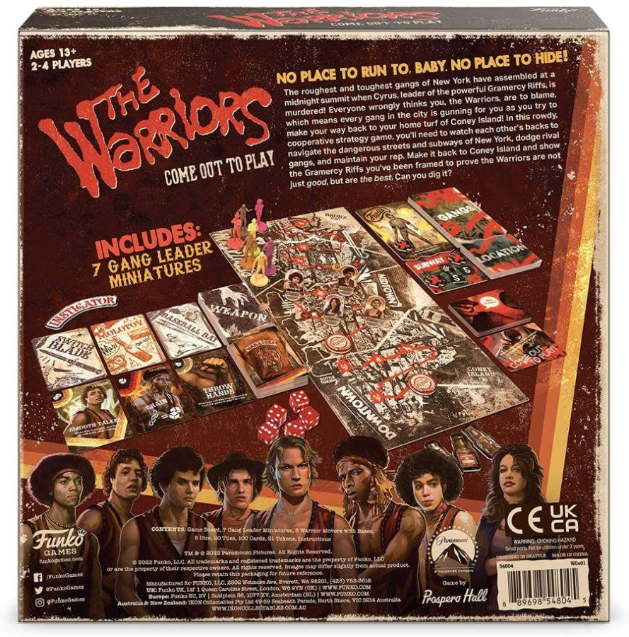 FUN54804 The Warriors - Come Out to Play Board Game - Funko - Titan Pop Culture