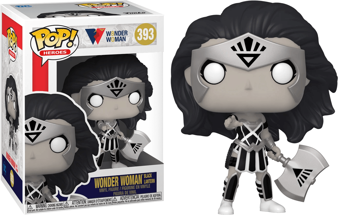 FUN54977 Wonder Woman - Wonder Woman Black Lantern 80th Anniversary Pop! Vinyl - Funko - Titan Pop Culture