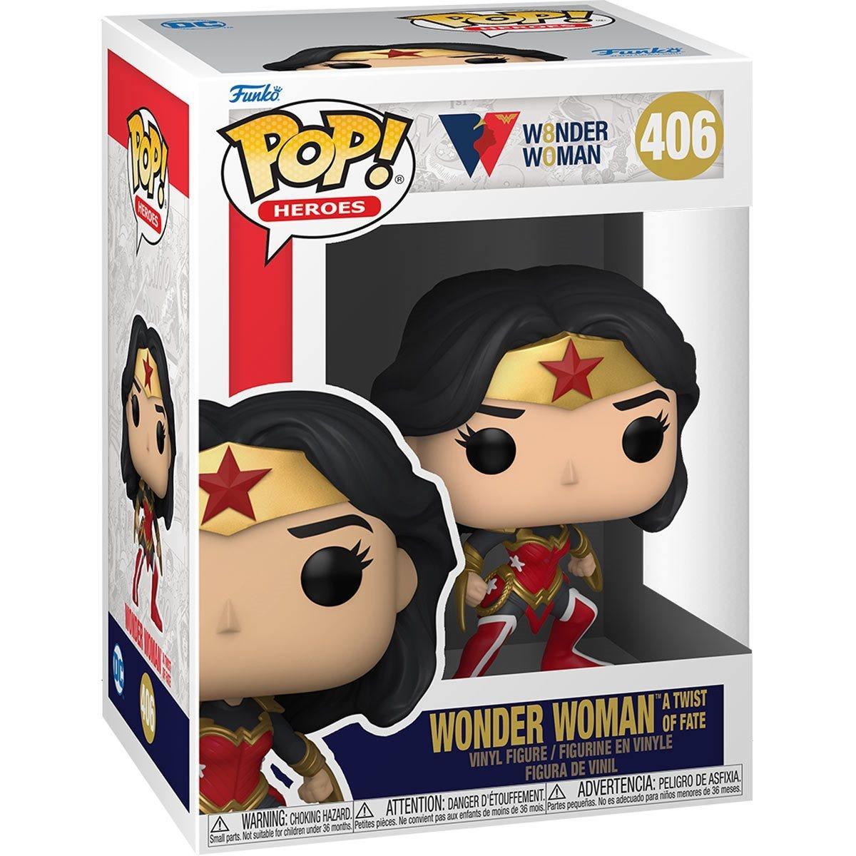 FUN54991 Wonder Woman - A Twist of Fate 80th Anniversary Pop! Vinyl - Funko - Titan Pop Culture