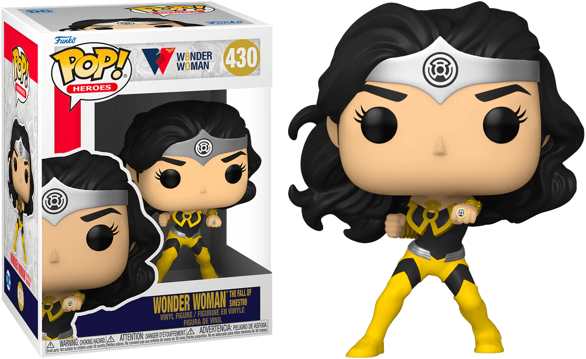 FUN54993 Wonder Woman - Wonder Woman Fall Of Sinestro 80th Anniversary Pop! Vinyl - Funko - Titan Pop Culture