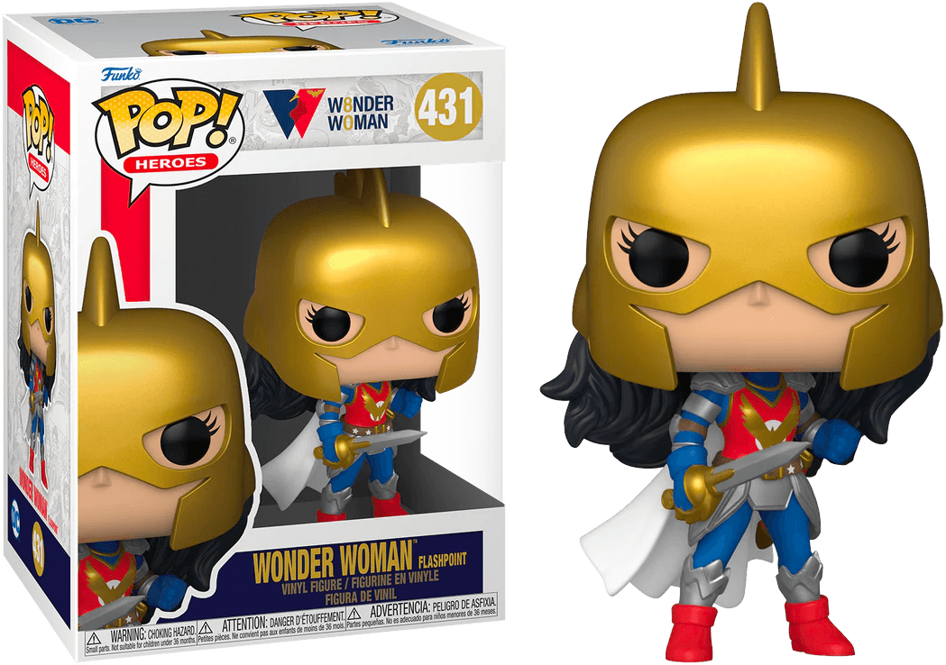 FUN54994 Wonder Woman - Wonder Woman Flashpoint 80th Anniversary Pop! Vinyl - Funko - Titan Pop Culture