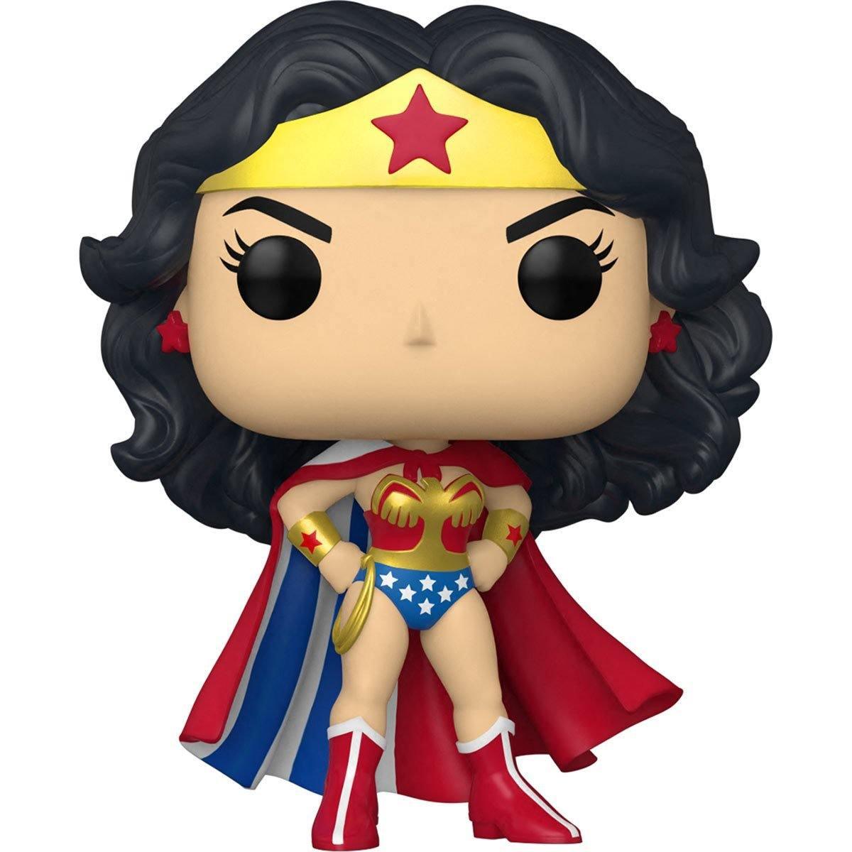 FUN55008 Wonder Woman - Classic with Cape 80th Anniversary Pop! Vinyl - Funko - Titan Pop Culture