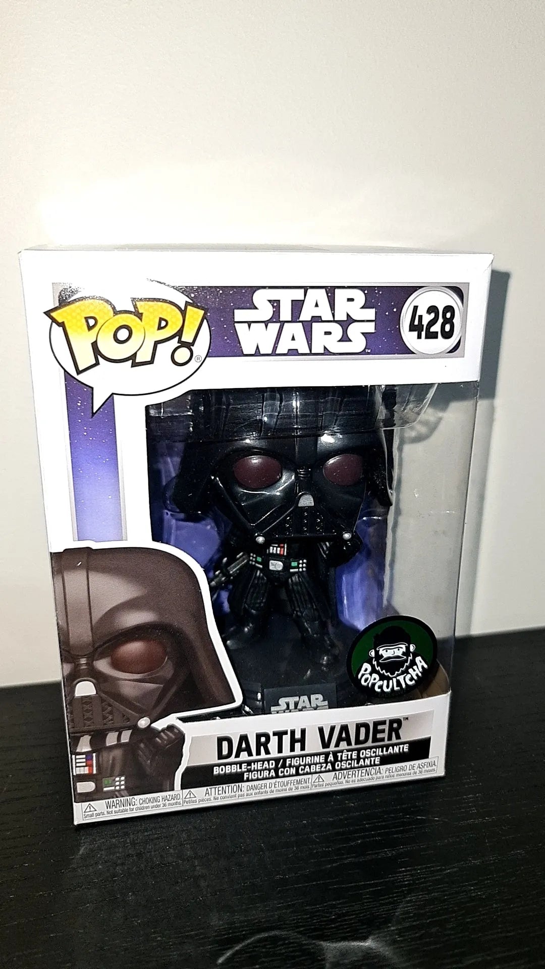 FUN55169 Star Wars Funko Pop Vinyl Figure Darth Vader (Fist Pump) #428 Exclusive - Funko/Resale - Titan Pop Culture