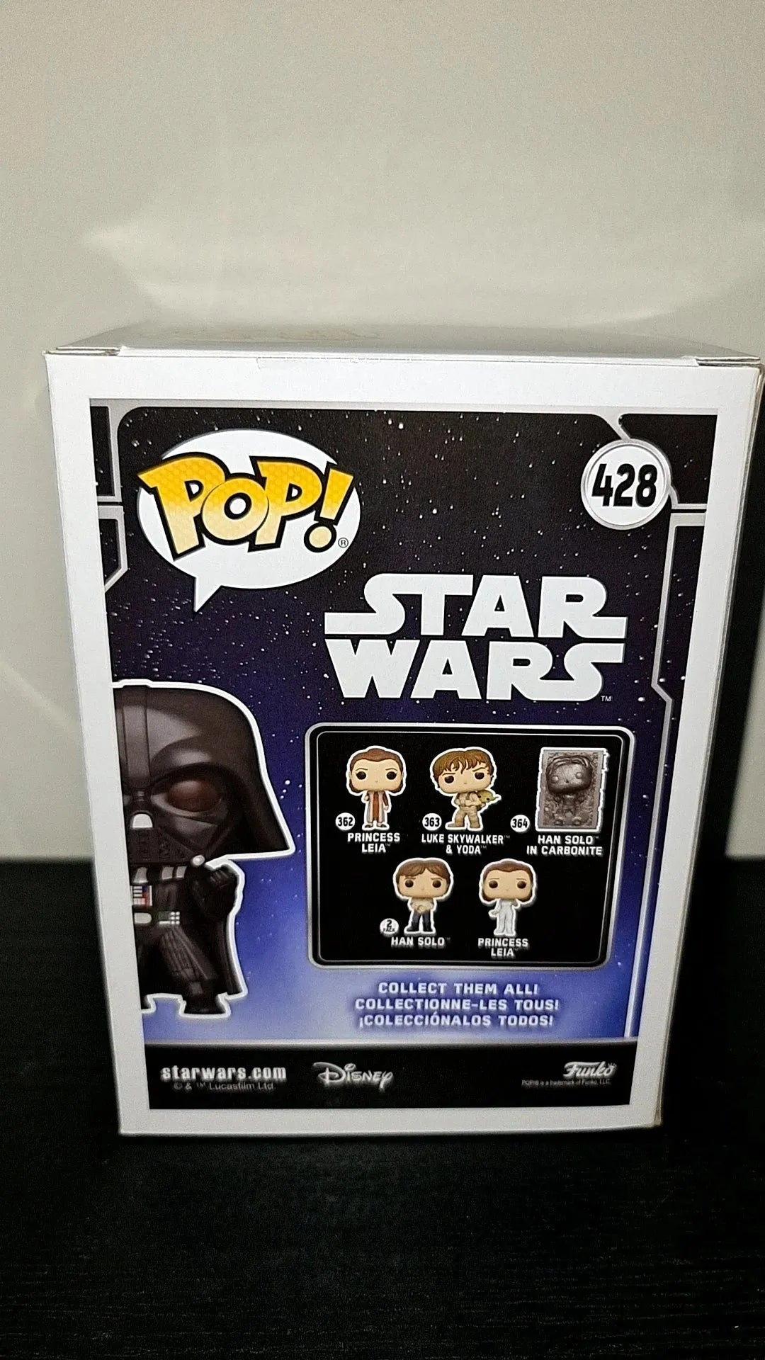 FUN55169 Star Wars Funko Pop Vinyl Figure Darth Vader (Fist Pump) #428 Exclusive - Funko/Resale - Titan Pop Culture