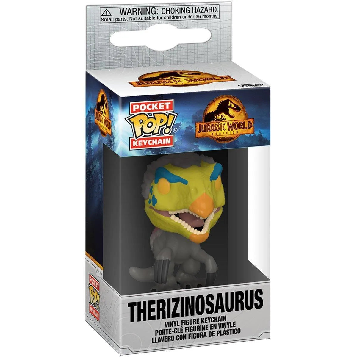 FUN55298 Jurassic World 3: Dominion - Therizinosaurus Pocket Pop! Keychain - Funko - Titan Pop Culture