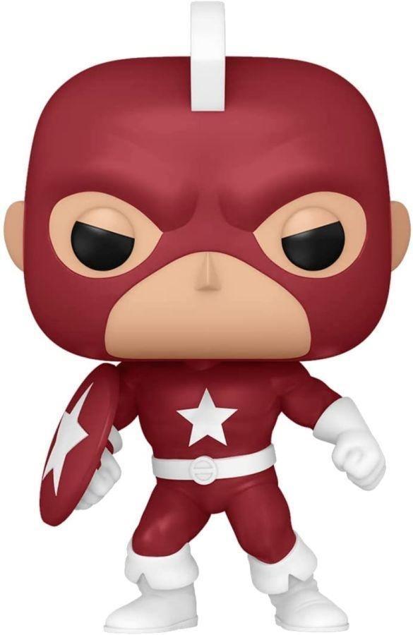 FUN55478 Marvel Comics - Red Guardian Year of the Shield US Exclusive Pop! Vinyl [RS] - Funko - Titan Pop Culture