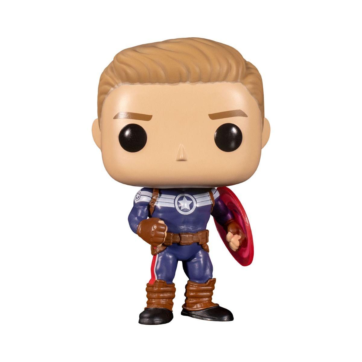 FUN55482 Captain America - Through the Ages Year of the Shield US Exclusive Pop! Vinyl 5-Pack [RS] - Funko - Titan Pop Culture