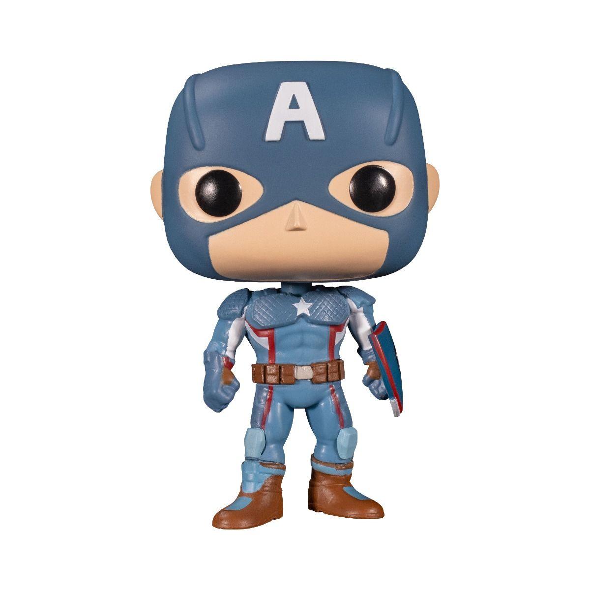 FUN55482 Captain America - Through the Ages Year of the Shield US Exclusive Pop! Vinyl 5-Pack [RS] - Funko - Titan Pop Culture