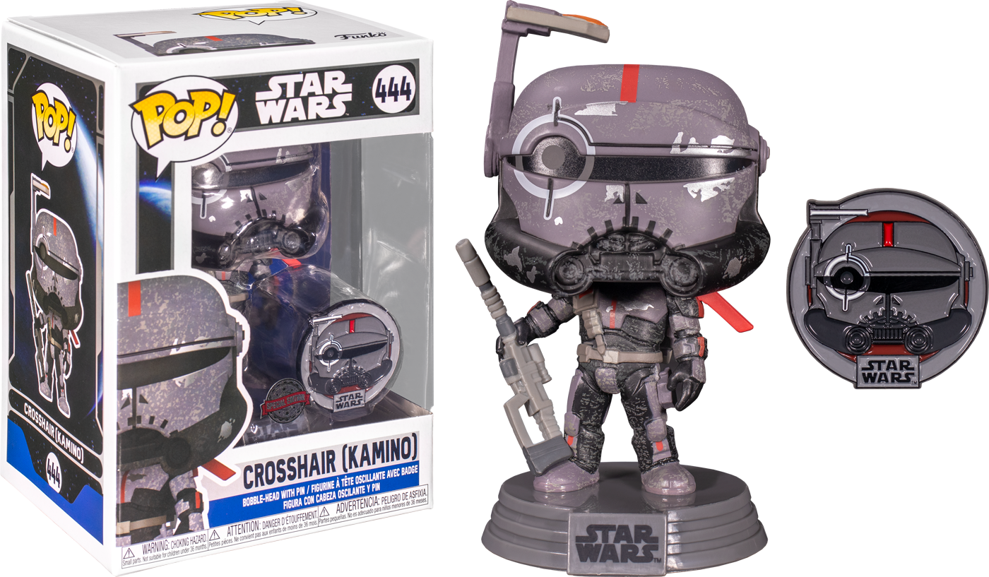 Star Wars - Across the Galaxy: Crosshair US Exclusive Pop! Vinyl with Pin [RS]