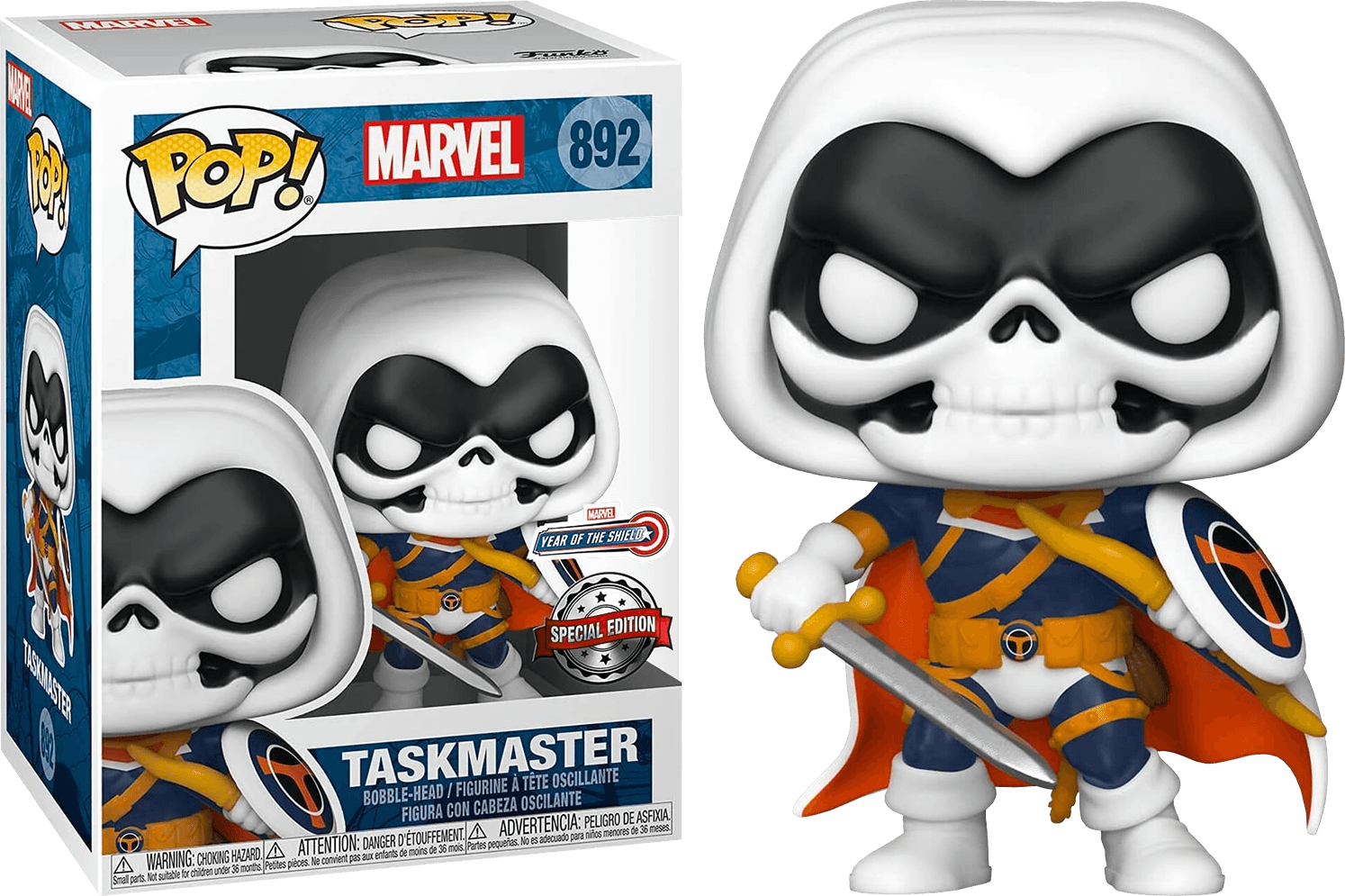 FUN55507 Marvel Comics - Taskmaster Year of the Shield US Exclusive Pop! Vinyl [RS] - Funko - Titan Pop Culture