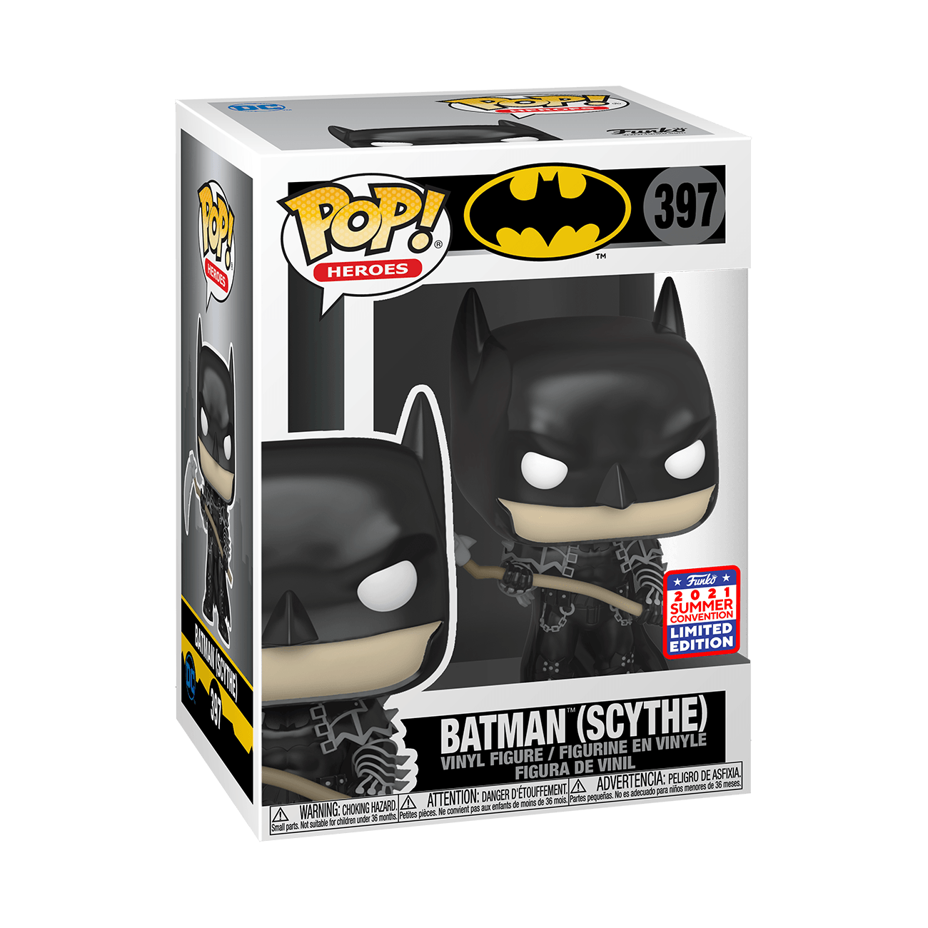 FUN55512 Batman (comics) - Batman with Scythe SDCC 2021 US Exclusive Pop! Vinyl [RS] - Funko - Titan Pop Culture