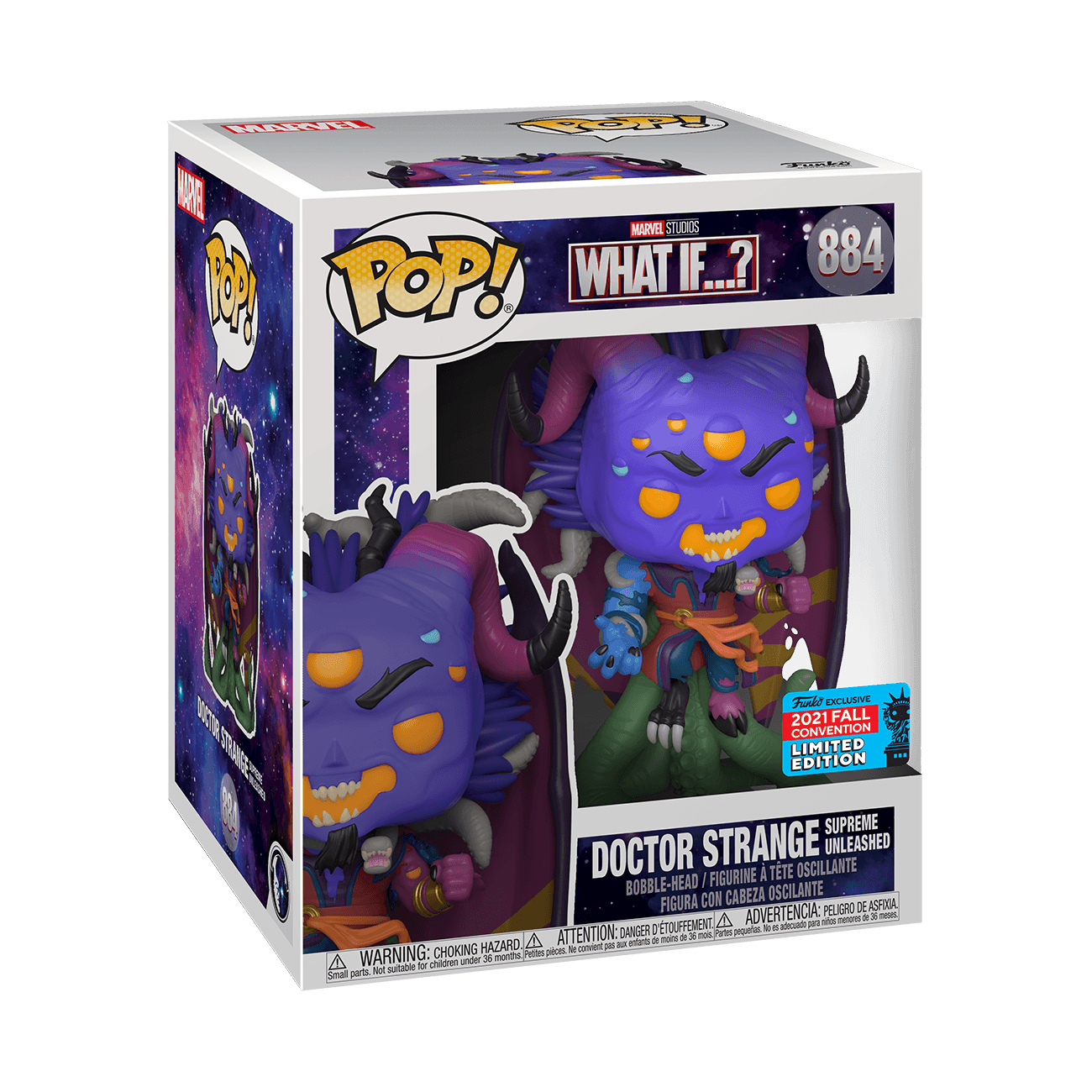 FUN55529 What If - Doctor Strange Supreme Unleashed Festival of Fun 2021 US Exclusive 6" Pop! Vinyl [RS] - Funko - Titan Pop Culture