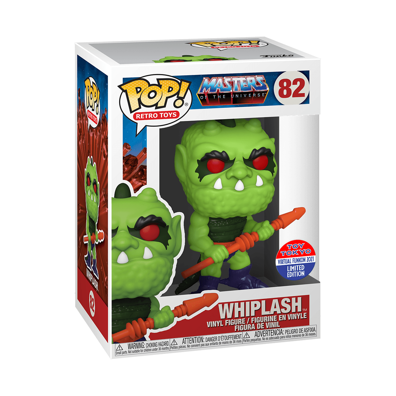 FUN55554 Masters of the Universe - Whiplash SDCC 2021 US Exclusive Pop! Vinyl - Funko - Titan Pop Culture