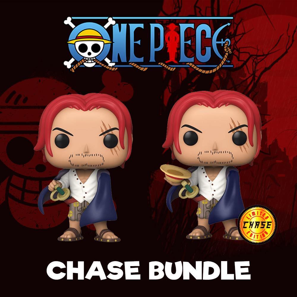 FUN55602CBUNDLE One Piece - Shanks US Exclusive Pop! Vinyl - Chase Bundle [RS] - Funko - Titan Pop Culture