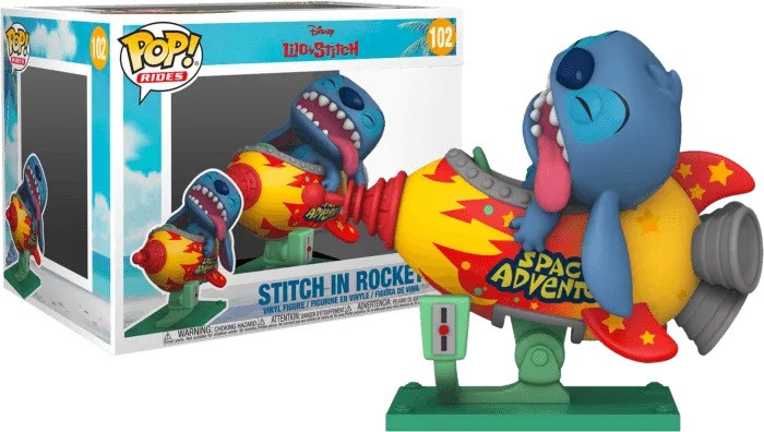 FUN55620 Lilo and Stitch - Stitch in Rocket Pop! Ride - Funko - Titan Pop Culture