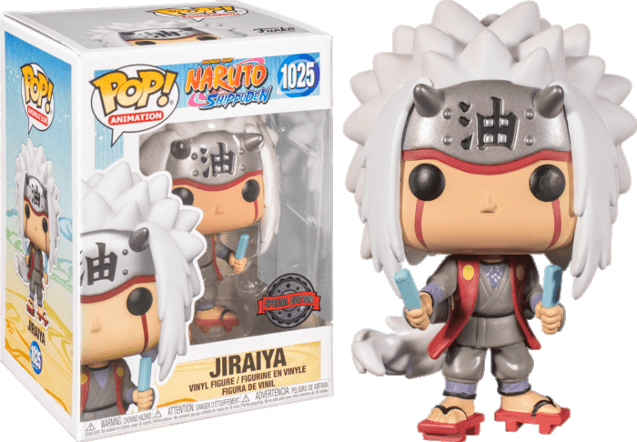 FUN55648 Naruto: Shippuden - Jiraiya with Popsicle NYCC 2021 US Exclusive Pop! Vinyl [RS] - Funko - Titan Pop Culture