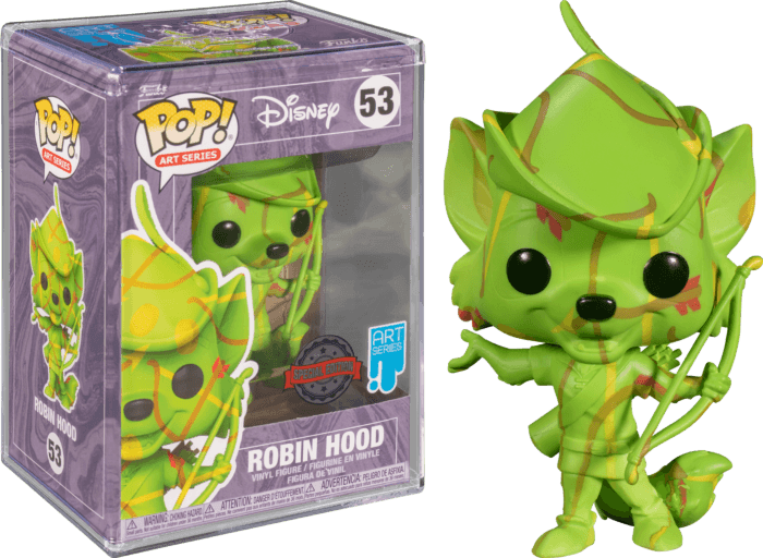 FUN55680 Robin Hood - Robin Hood (Artist Series) US Exclusive Pop! Vinyl with Protector [RS] - Funko - Titan Pop Culture