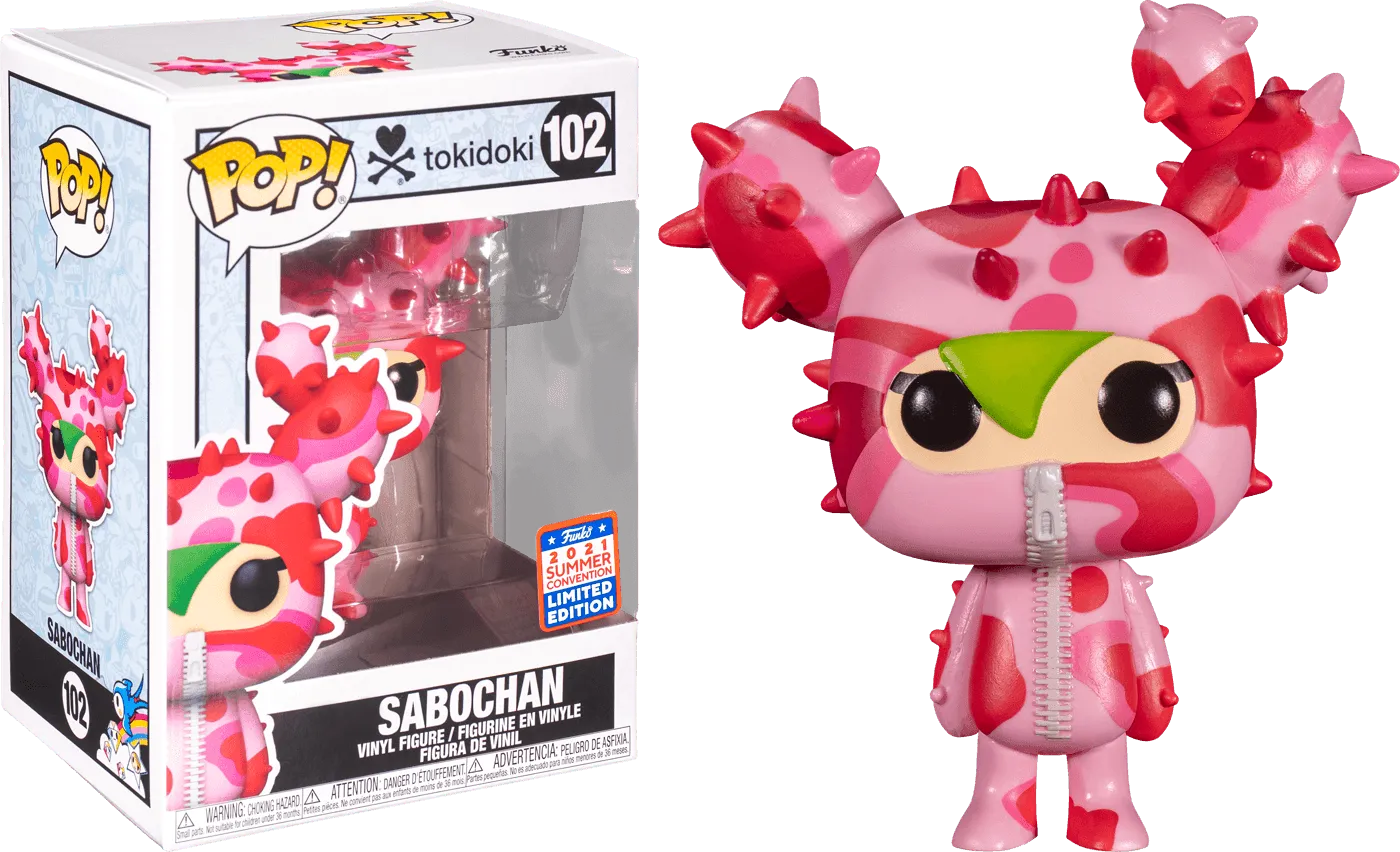 FUN55918 Tokidoki - Sabochan SDCC 2021 US Exclusive Pop! Vinyl [RS] - Funko - Titan Pop Culture