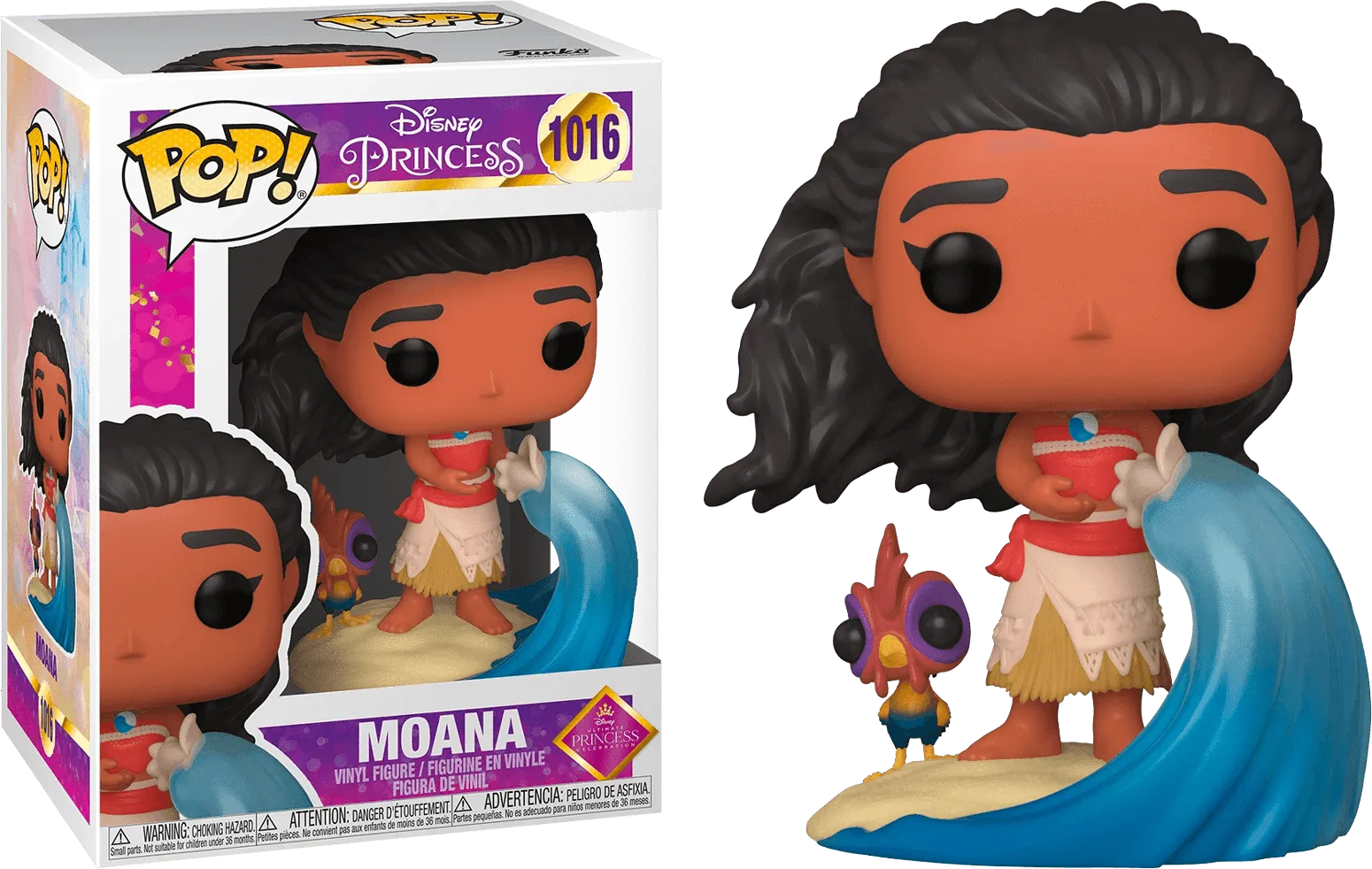 FUN55970 Moana - Moana Ultimate Princess Pop! Vinyl - Funko - Titan Pop Culture