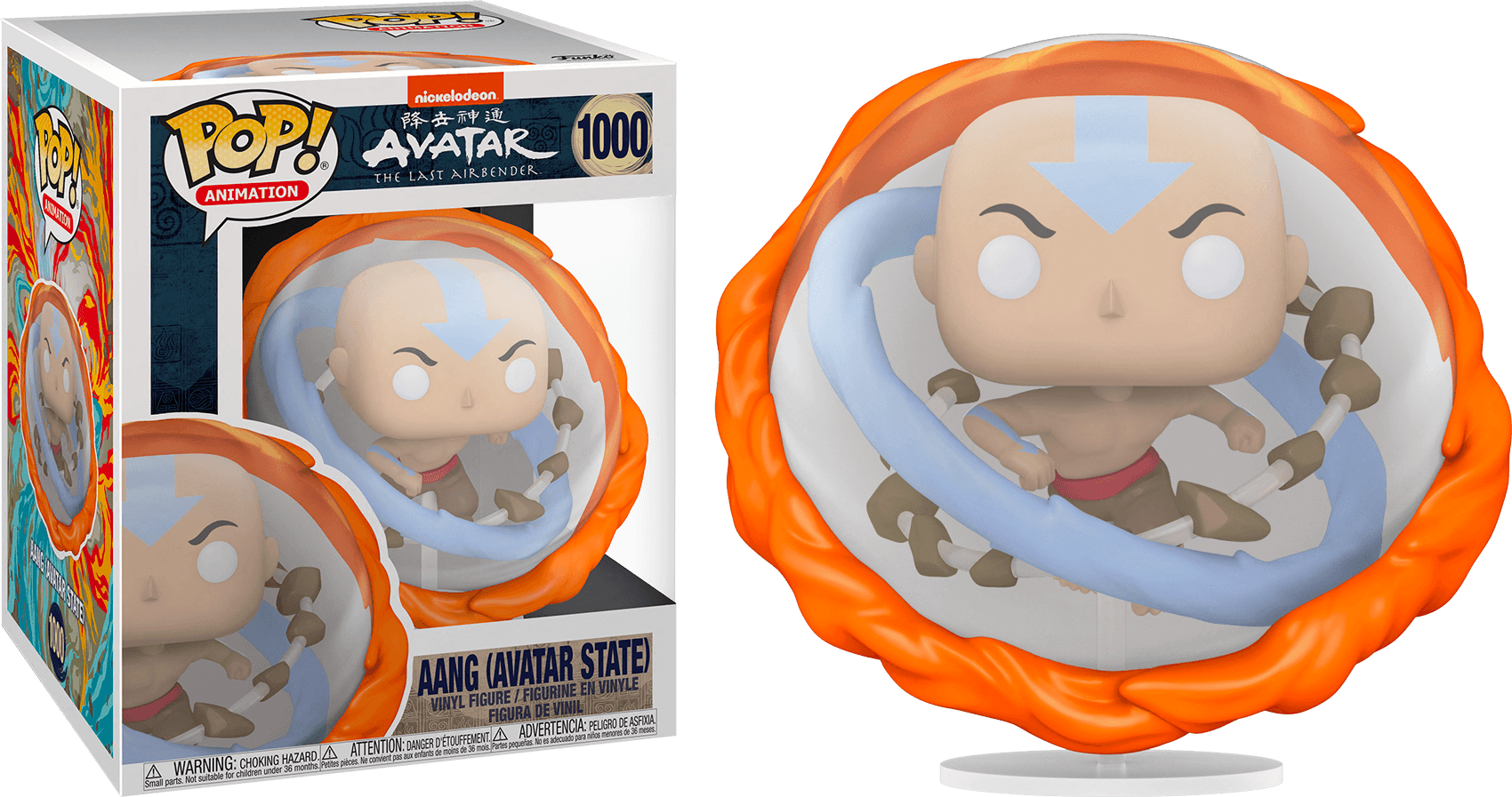 FUN56022 Avatar The Last Airbender - Aang Avatar State 6" Pop! Vinyl - Funko - Titan Pop Culture