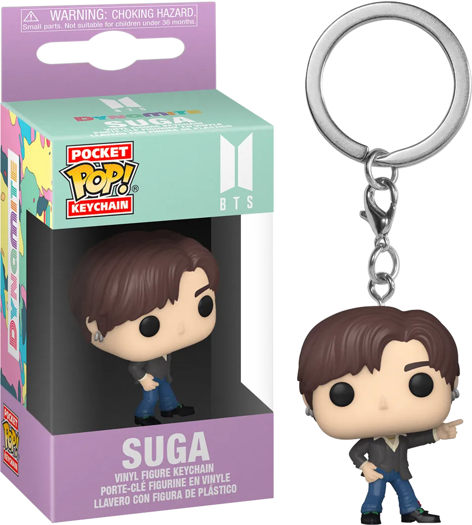 FUN56033 BTS - SUGA (Dynamite) Pocket Pop! Keychain - Funko - Titan Pop Culture