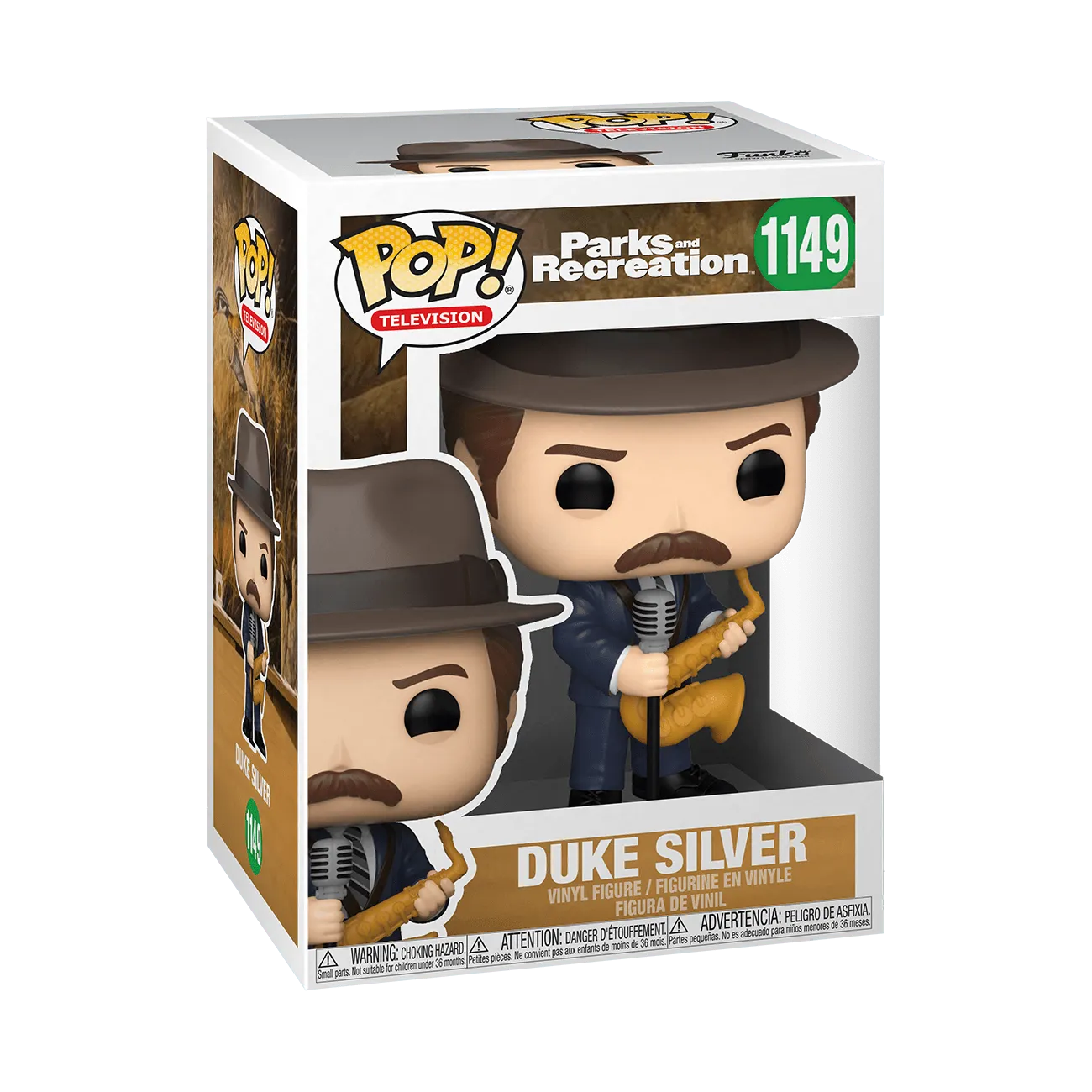 FUN56167 Parks and Recreation - Duke Silver Pop! Vinyl - Funko - Titan Pop Culture