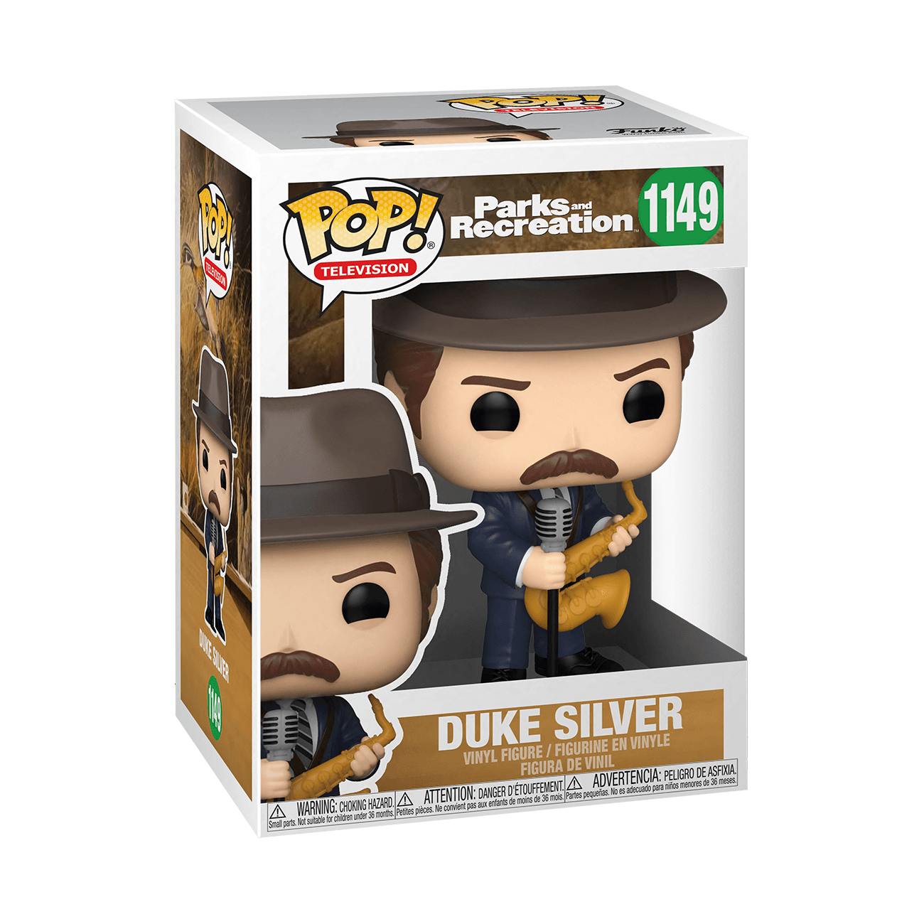 FUN56167 Parks and Recreation - Duke Silver Pop! Vinyl - Funko - Titan Pop Culture