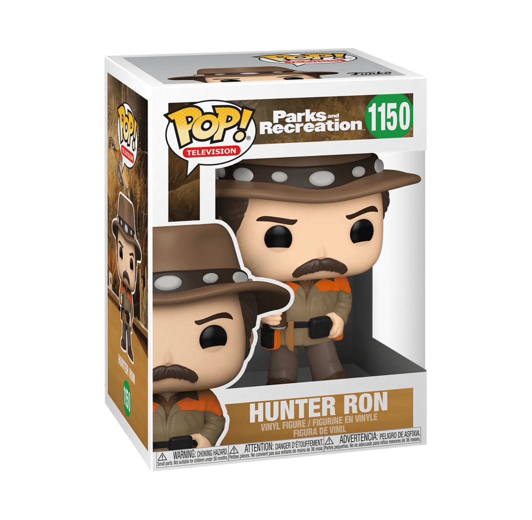 FUN56168 Parks and Recreation - Hunter Ron (With Chase) Pop! Vinyl - Funko - Titan Pop Culture