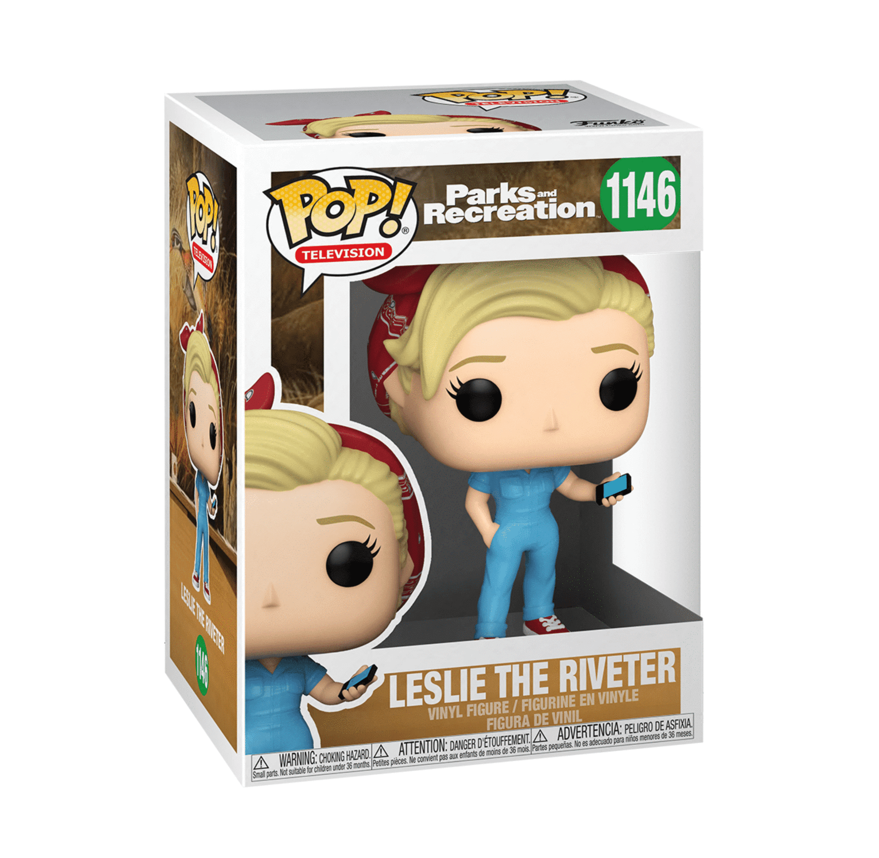 FUN56170 Parks and Recreation - Leslie the Riveter Pop! Vinyl - Funko - Titan Pop Culture