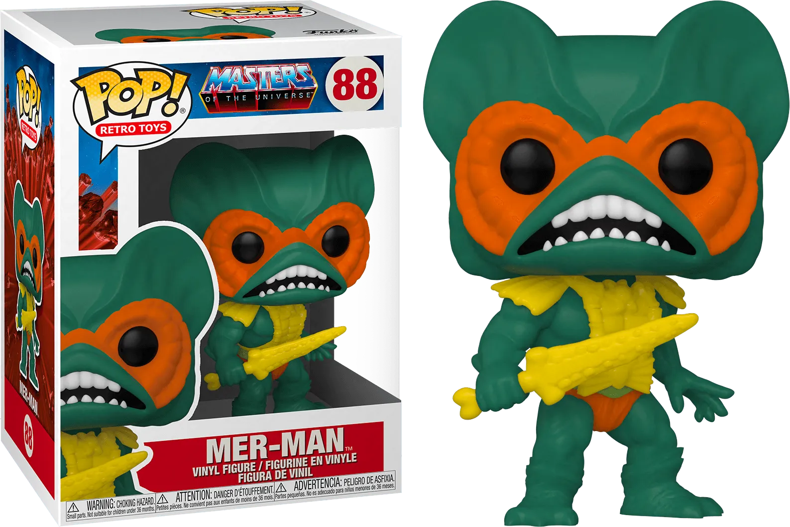 FUN56207 Masters of the Universe - Merman Pop! Vinyl - Funko - Titan Pop Culture