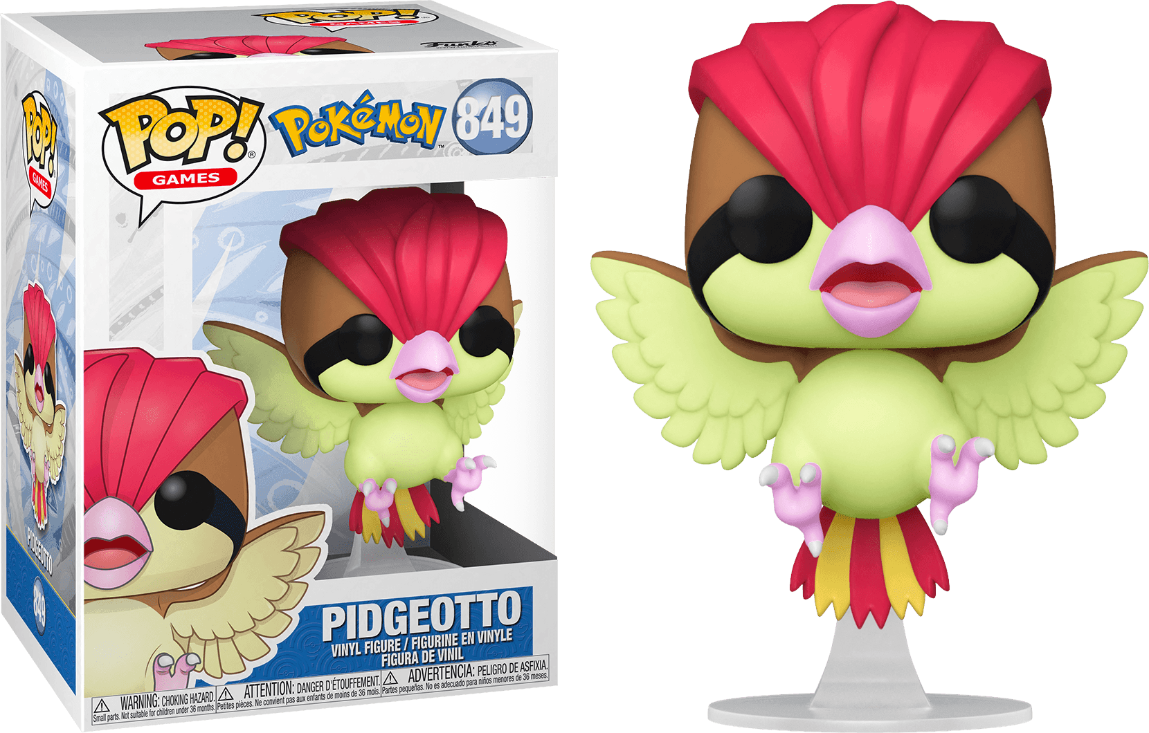 FUN56311 Pokemon - Pidgeotto Pop! Vinyl [RS] - Funko - Titan Pop Culture