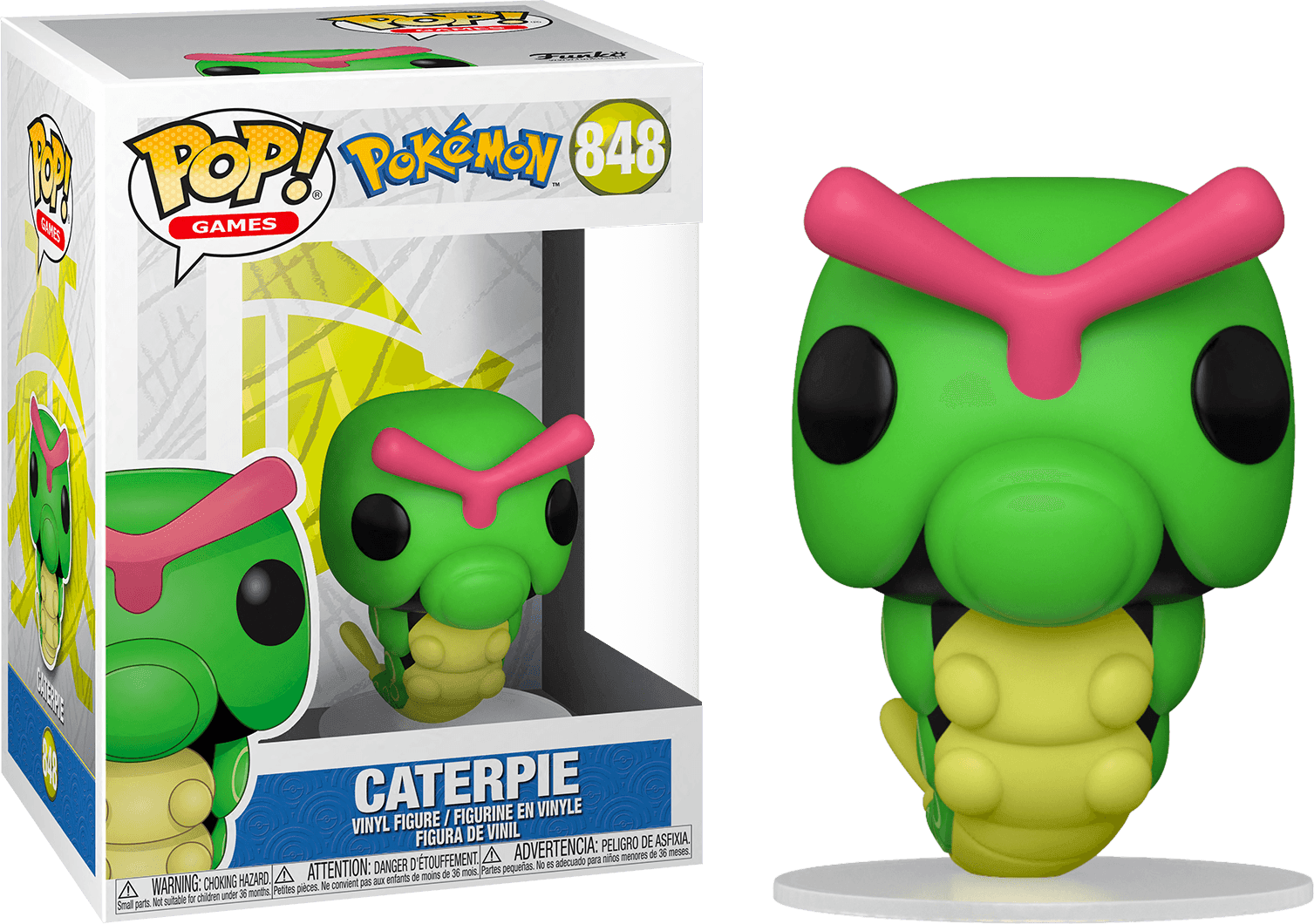 FUN56313 Pokemon - Caterpie Pop! Vinyl [RS] - Funko - Titan Pop Culture