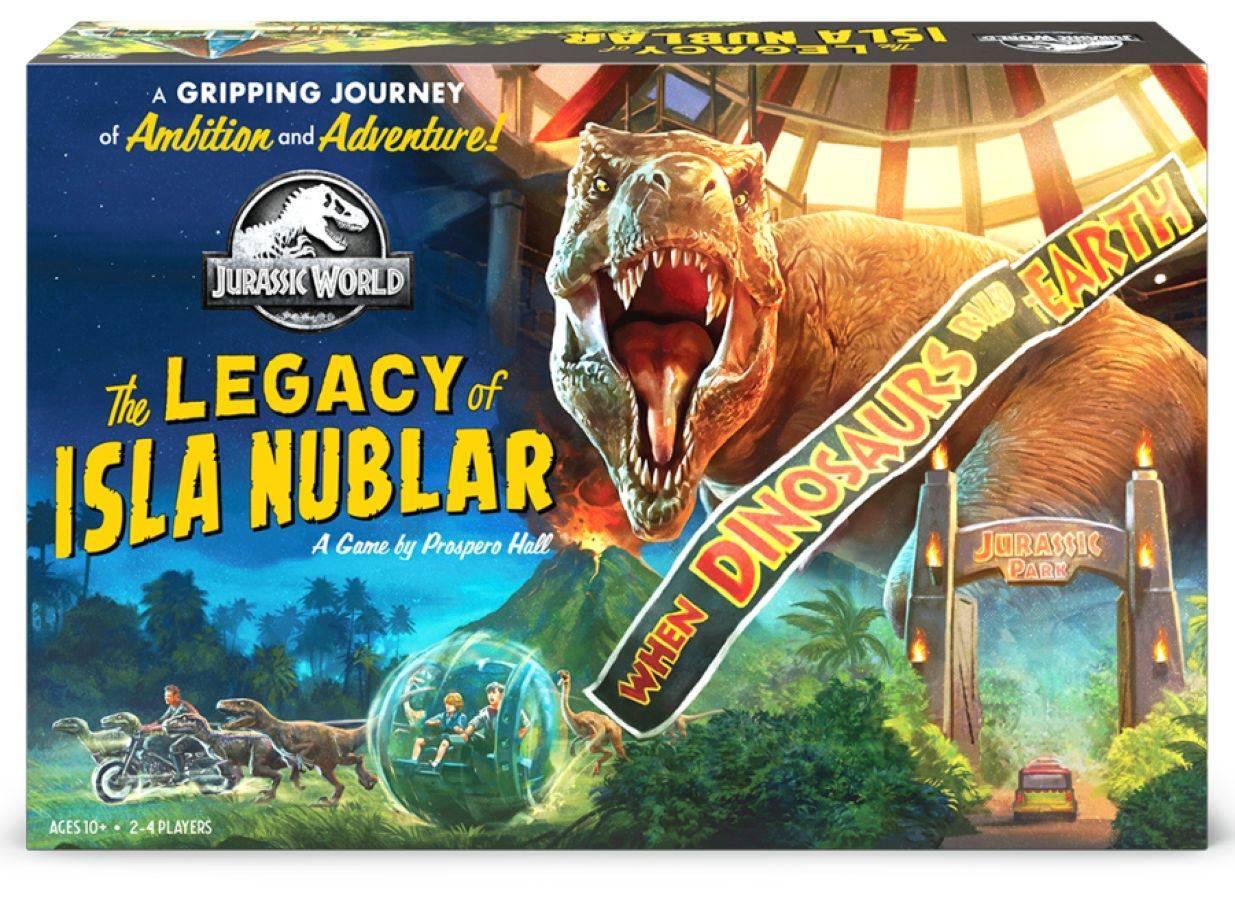 FUN56323 Jurassic World - The Legacy of Isla Nublar Board Game - Funko - Titan Pop Culture