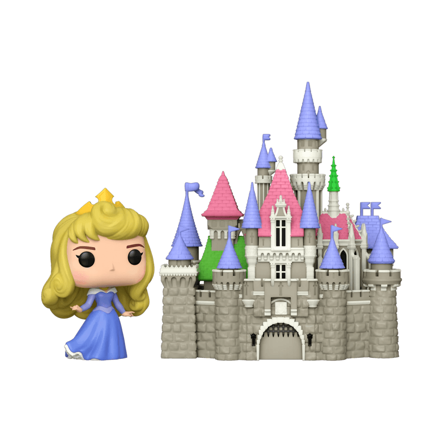 FUN56353 Sleeping Beauty - Aurora with Castle Pop! Town - Funko - Titan Pop Culture