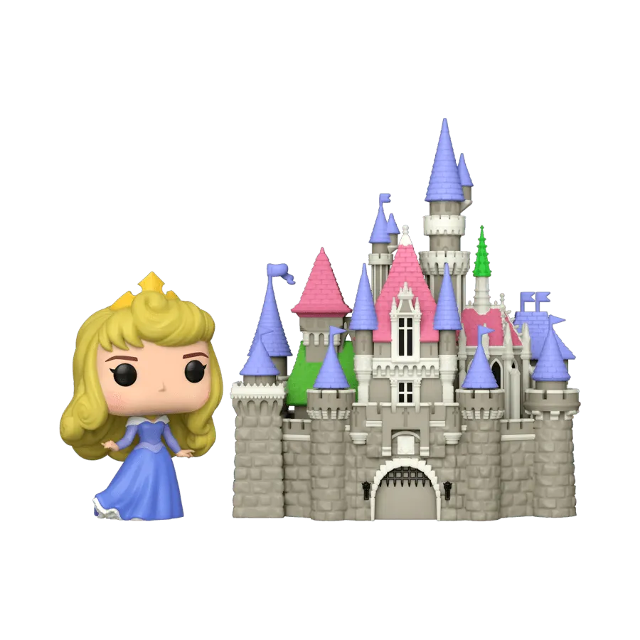 FUN56353 Sleeping Beauty - Aurora with Castle Pop! Town - Funko - Titan Pop Culture