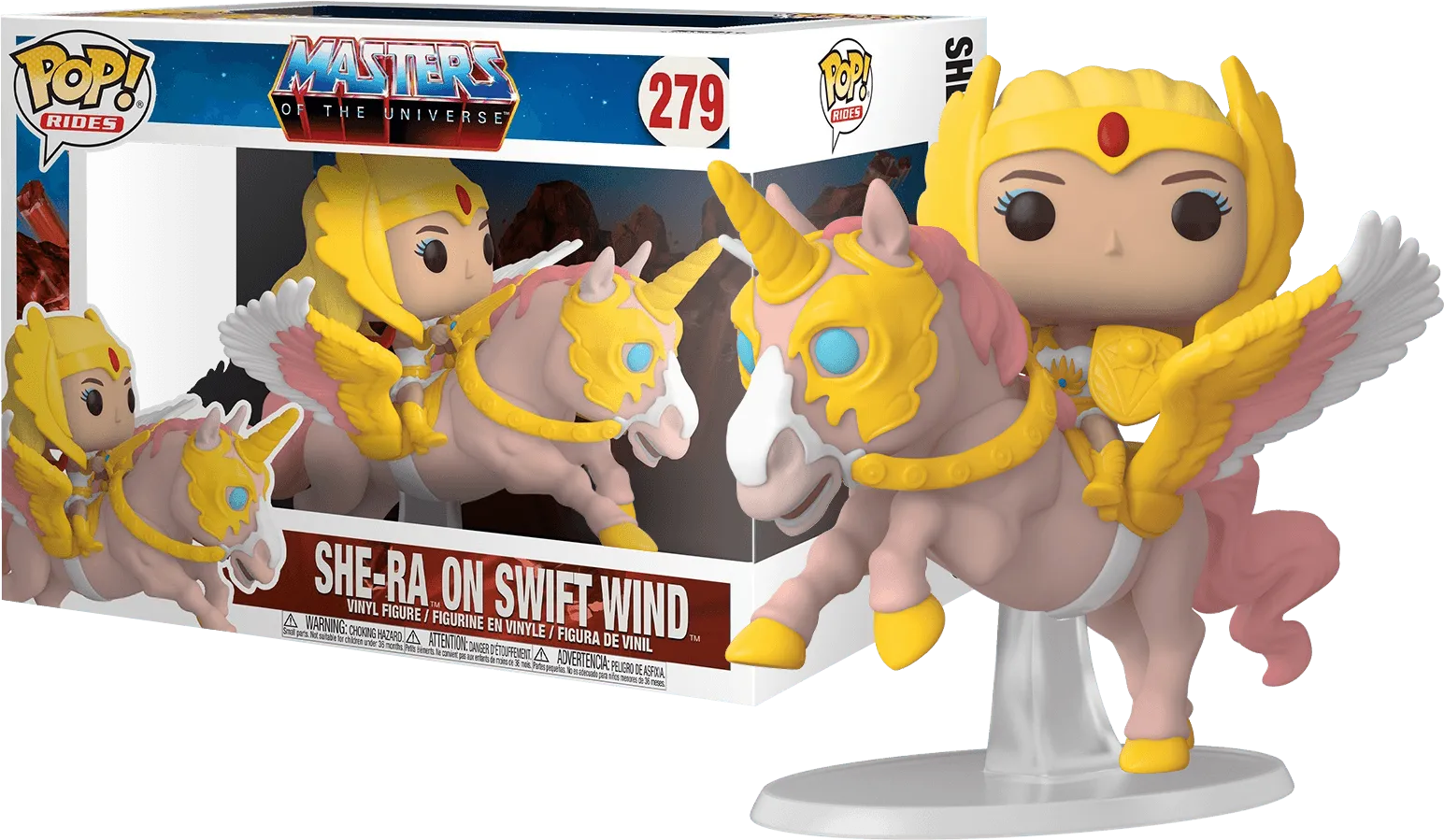 FUN56773 Masters of the Universe - She-Ra on Swift Wind US Exclusive Pop! Ride [RS] - Funko - Titan Pop Culture