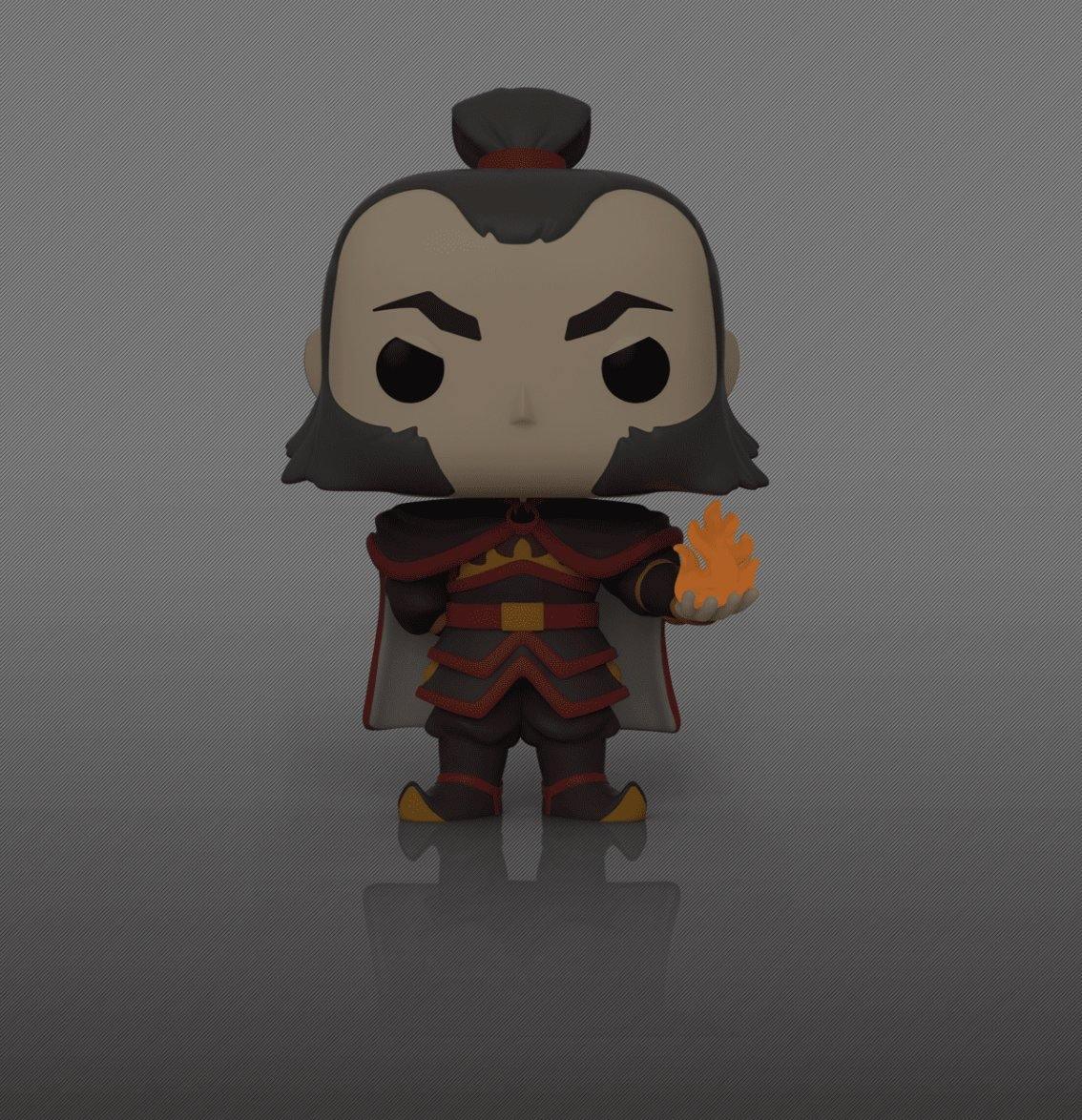 FUN56965 Avatar The Last Airbender - Zhao with Fireball Glow US Exclusive Pop! Vinyl [RS] - Funko - Titan Pop Culture