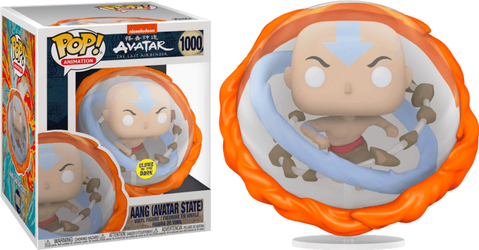 FUN56969 Avatar The Last Airbender - Aang Avatar State Glow US Exclusive 6" Pop! Vinyl [RS] - Funko - Titan Pop Culture