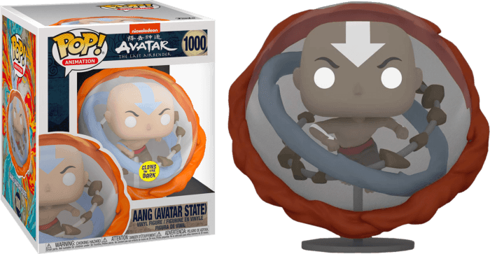 FUN56969 Avatar The Last Airbender - Aang Avatar State Glow US Exclusive 6" Pop! Vinyl [RS] - Funko - Titan Pop Culture