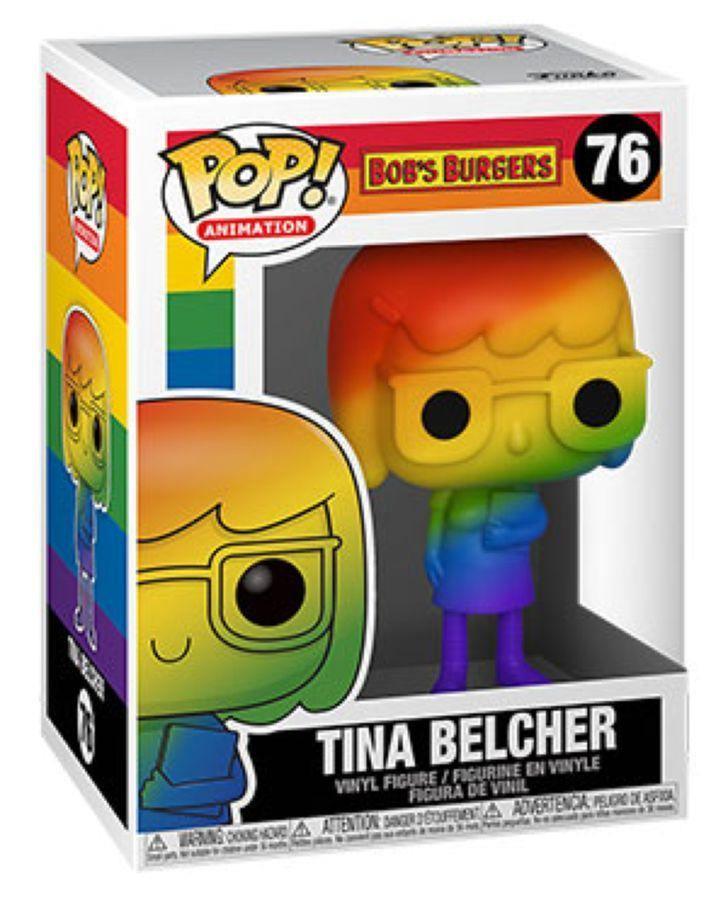 FUN56981 Bob's Burgers - Tina Belcher Rainbow Pride Pop! Vinyl - Funko - Titan Pop Culture