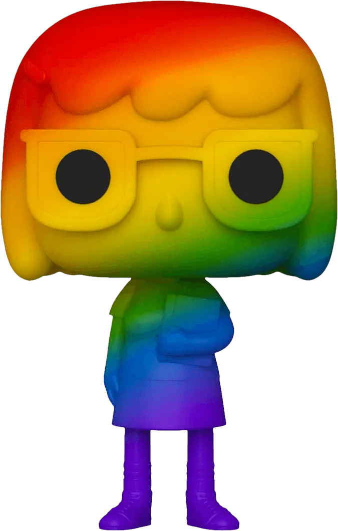 FUN56981 Bob's Burgers - Tina Belcher Rainbow Pride Pop! Vinyl - Funko - Titan Pop Culture