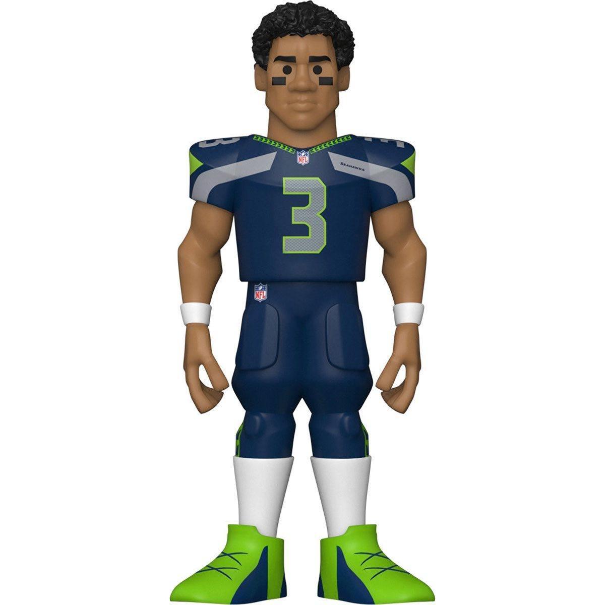 FUN57281 NFL: Seahawks - Russell Wilson (with chase) 5" Vinyl Gold - Funko - Titan Pop Culture