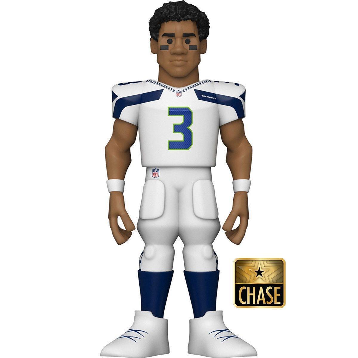 FUN57281 NFL: Seahawks - Russell Wilson (with chase) 5" Vinyl Gold - Funko - Titan Pop Culture